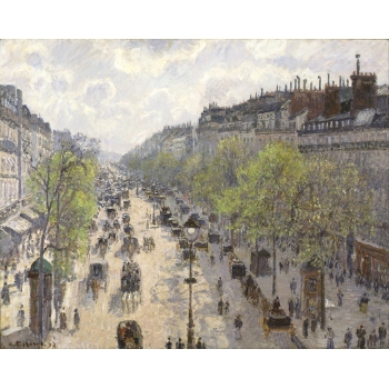 Le Boulevard de Montmartre 50 x 40 cm
