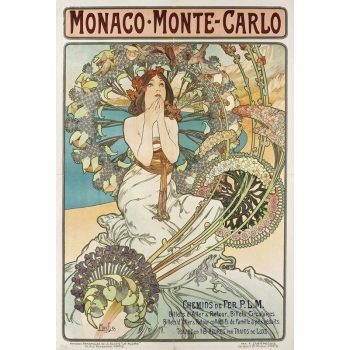 Monaco Monte Carlo 40 x 60 cm