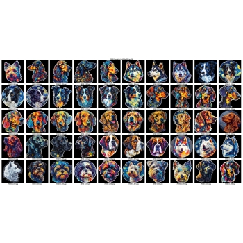 PIESKI-1 - Zestaw 50 obrazków wyciętych z tła 4096 x 4096 px RGB